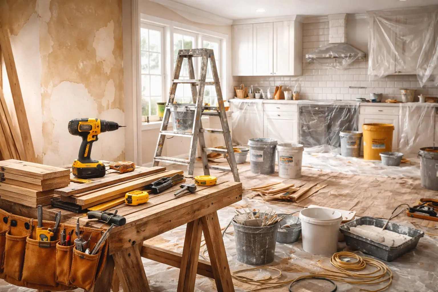 Rénovation intérieure d'une maison près de Cambrai